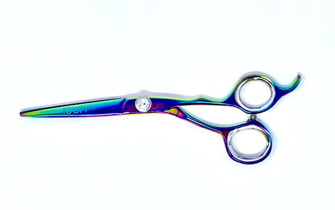 icon multi colorful ergonomic hairstyling shears handcrafted scissors pet grooming