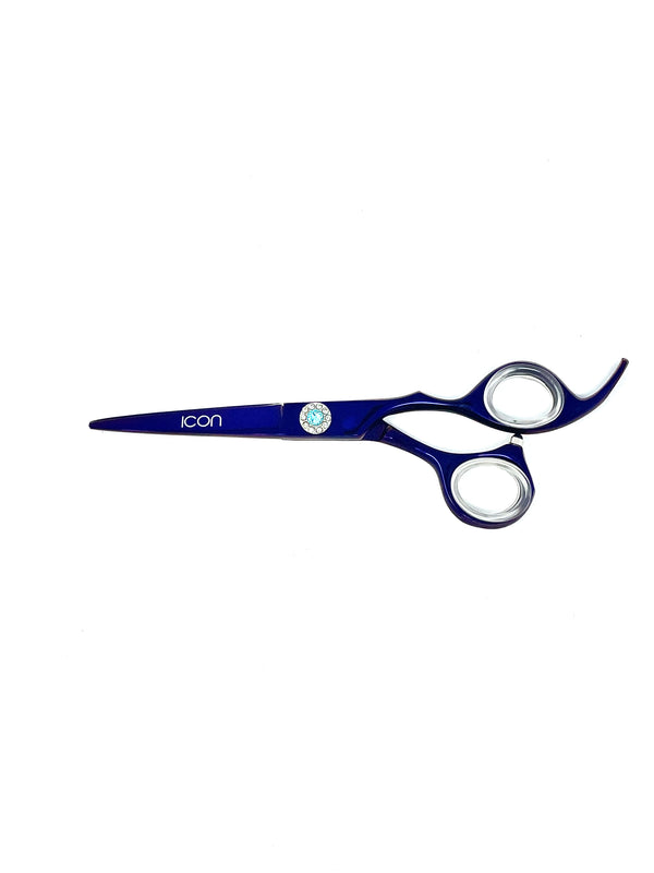 purple titanium professional hair shear blade cosmetology salon stylist scissors