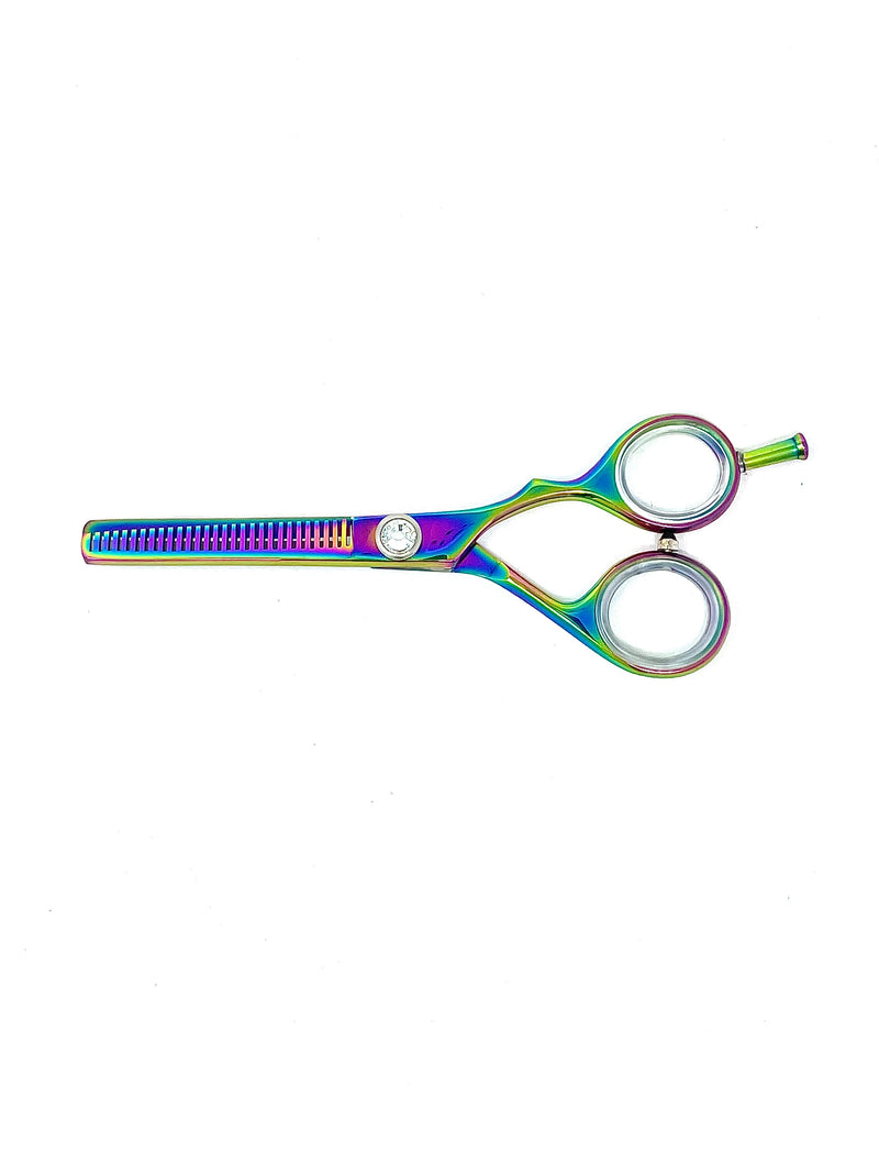 multi colorful thinning texturizing razor shears hair salon stylist cosmetology scissors