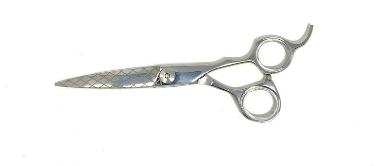 chrome titanium professional thick blade hair shears cosmetology salon stylist scissors