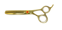 gold professional thinning texturizing hair shears cosmetology salon stylist scissors