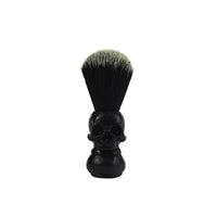 Barbershop men's Retro Oil Head Hairdressing Brush Beard Skull Resin Handle Beard Foam