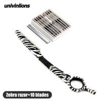 rotary razor hair styling thinning razor hairdressing scissors straight salon hairdresser razor