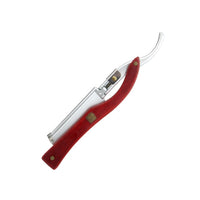 Vintage Manual Shaver Stainless Steel Straight Edge Razor Barber