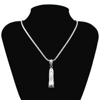 Barber Shop Haircut Shaver Necklaces Hip Hop Hair Dresser Tool Shaver Razor Pendant Necklace