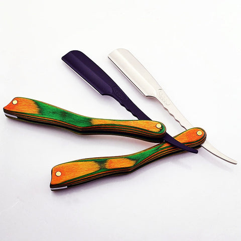 Manual Straight Edge Razor Folding