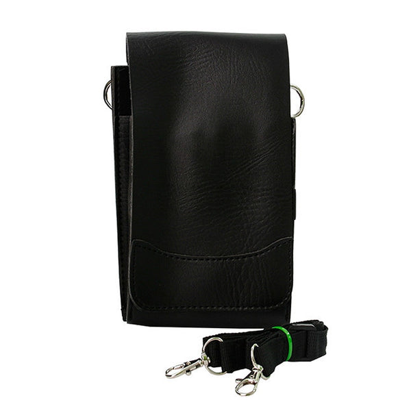 PU Leather Barber Scissor Bag Salon Hairdressing Holster Pouch Combs Case with Waist Shoulder Belt Tesoura De Cabeleireiro UN514